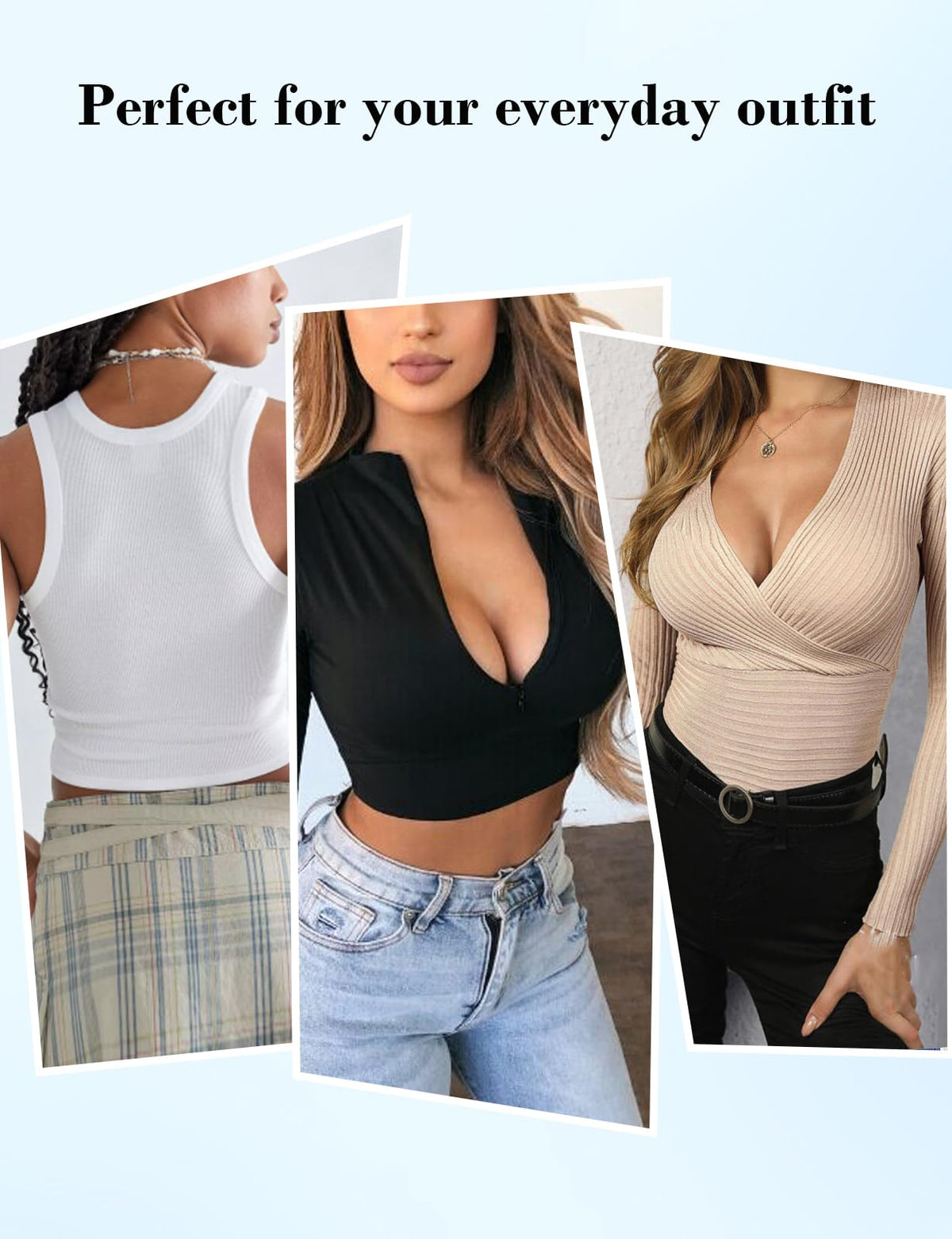 Women's Seamless Push-Up Padded Racerback Bra