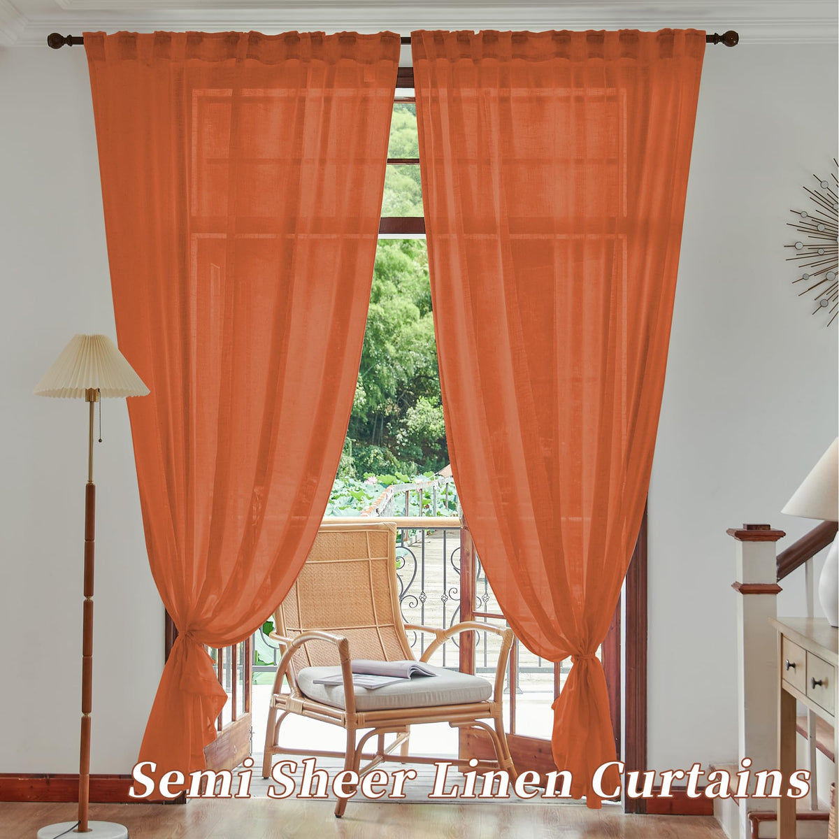 Window Curtain 84 Inch Length Panels Drapes 52 x 84
