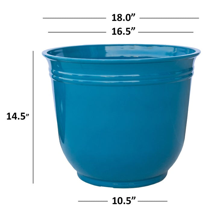 Theo Lightweight Resin Planters 2-Pack by Trendspot