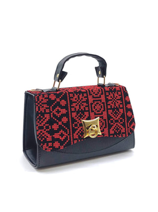 Embroidered handbag