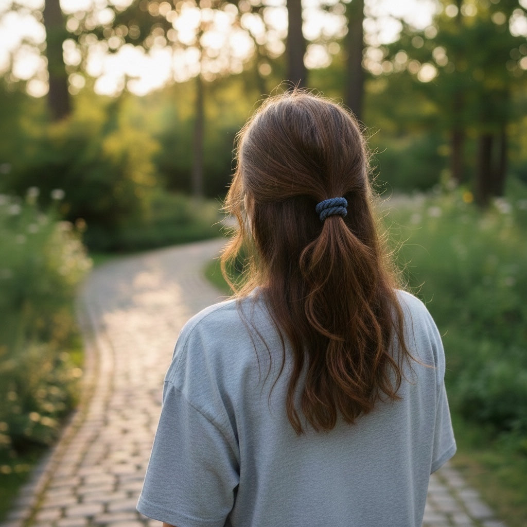 Braided Hair Ties (10-Piece Set) Designed With A Soft Seamless Texture, Firm Hold