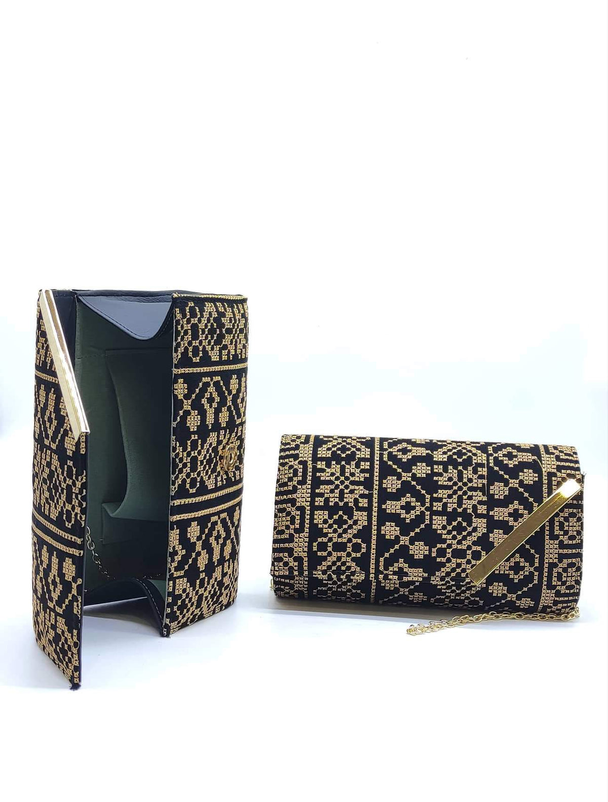 Elegant Decorative Embroidered Fashion Occasion Handbag