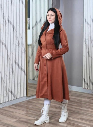 Long Coat - Women’s Winter - Hooded Design