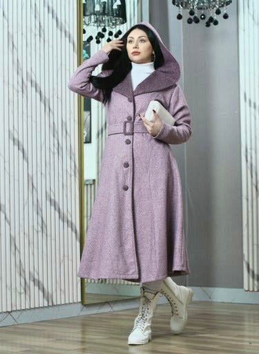 Long Coat - Women’s Winter - Hooded Design