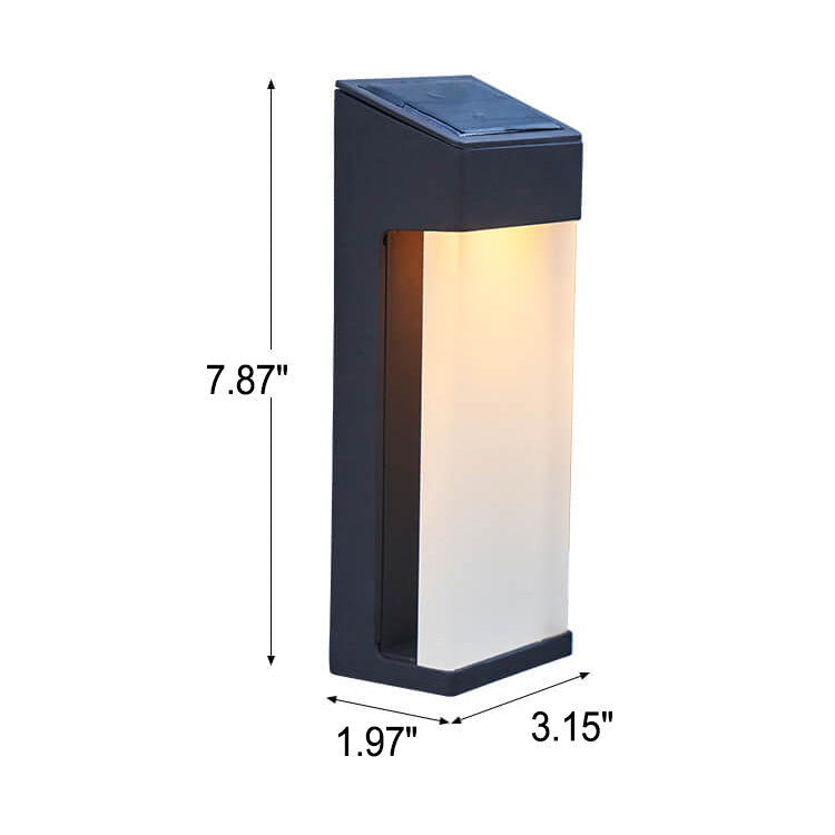 Solar LED Outdoor Set of 4 garden lights