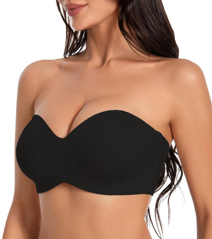 Women's Seamless Strapless Minimizer Bra