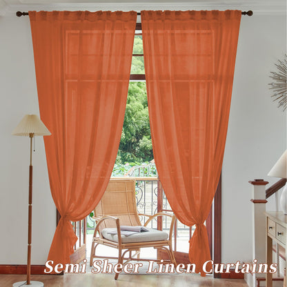 Window Curtain 84 Inch Length Panels Drapes 52 x 84
