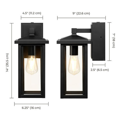Globe Electric Dusk-to-Dawn Outdoor Sconce with GFCI