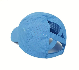 Cap Sun Protection - blue - Hat Women Sports Cap