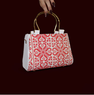 Handbag - embroidered