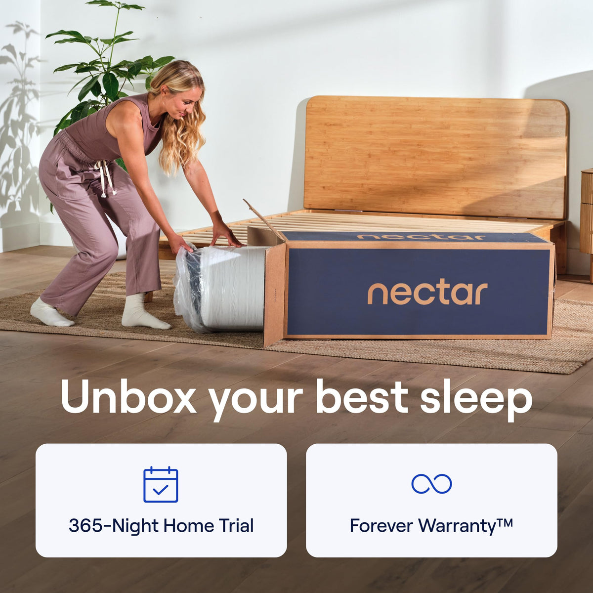 Nectar Premier Twin XL Memory Foam Mattress