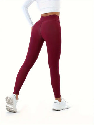 High Elastic Warm Women's Sportswear autumn and Winter Fashion Tight Bottoms