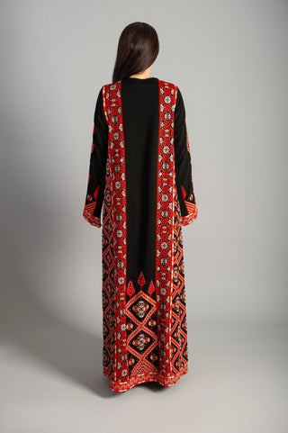 thobe embroidered Arabic dress for all occasions, holidays and celebrations