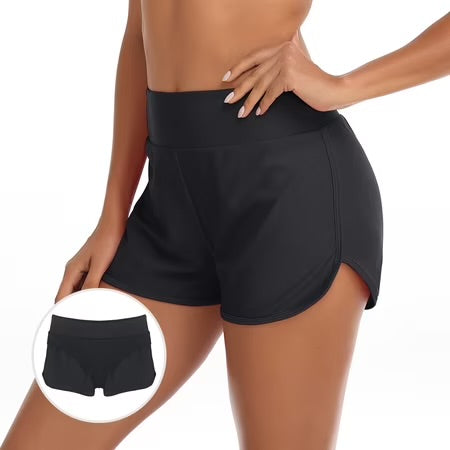 High Waisted Swim Shorts Swim Board