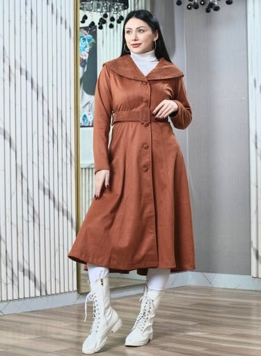 Long Coat - Women’s Winter - Hooded Design