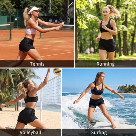 High Waisted Swim Shorts Swim Board