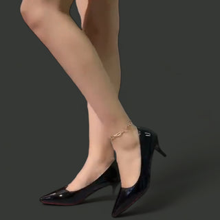 High Heel Shoe - Plain - Pointed Toe