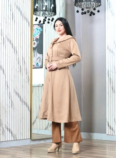 Long Coat - Women’s Winter - Hooded Design