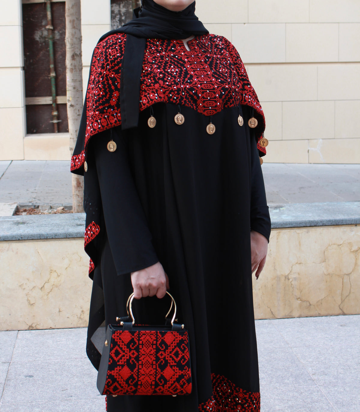 Fashionable embroidered design