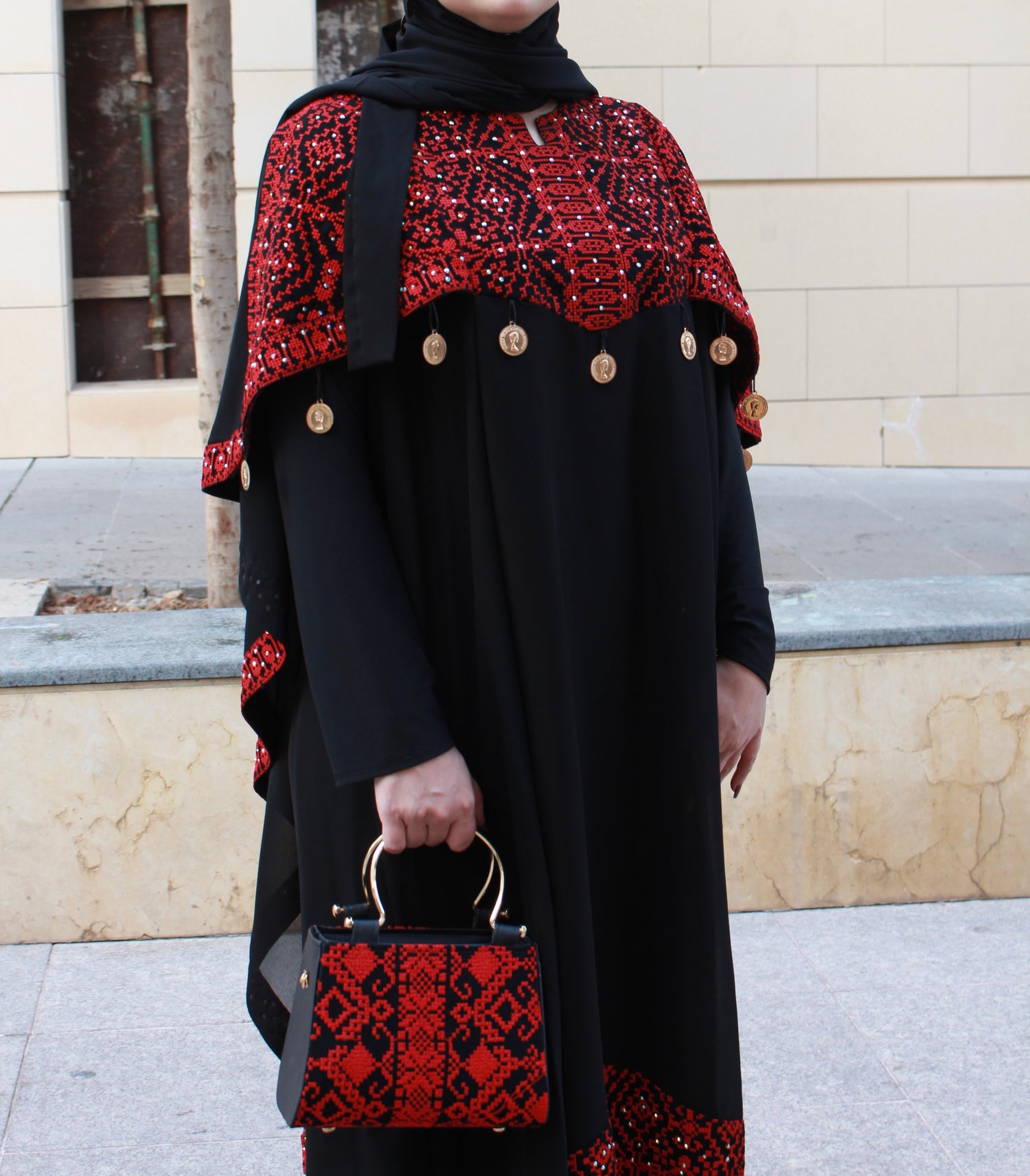 Fashionable embroidered design