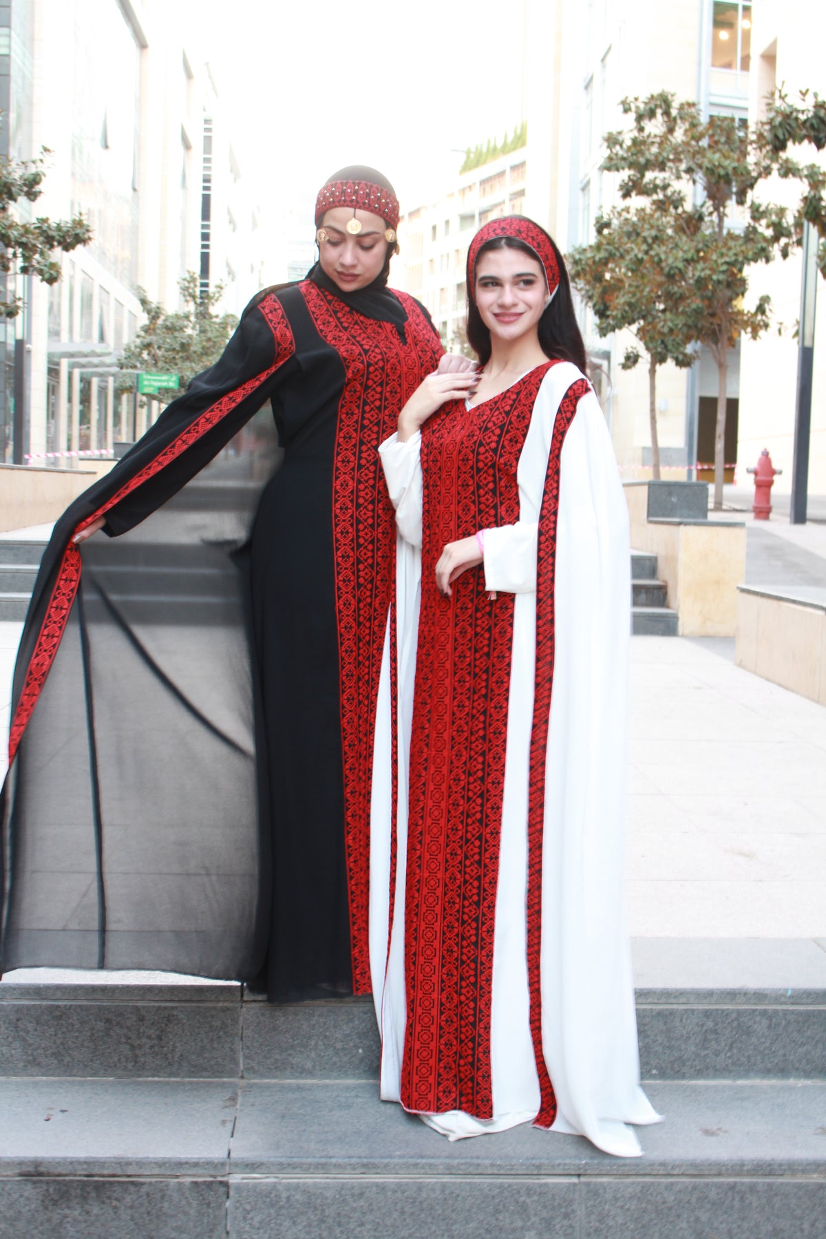 Abaya Embroidered Thobe for for All Occasions Holidays and Celebrations Full length embroidered