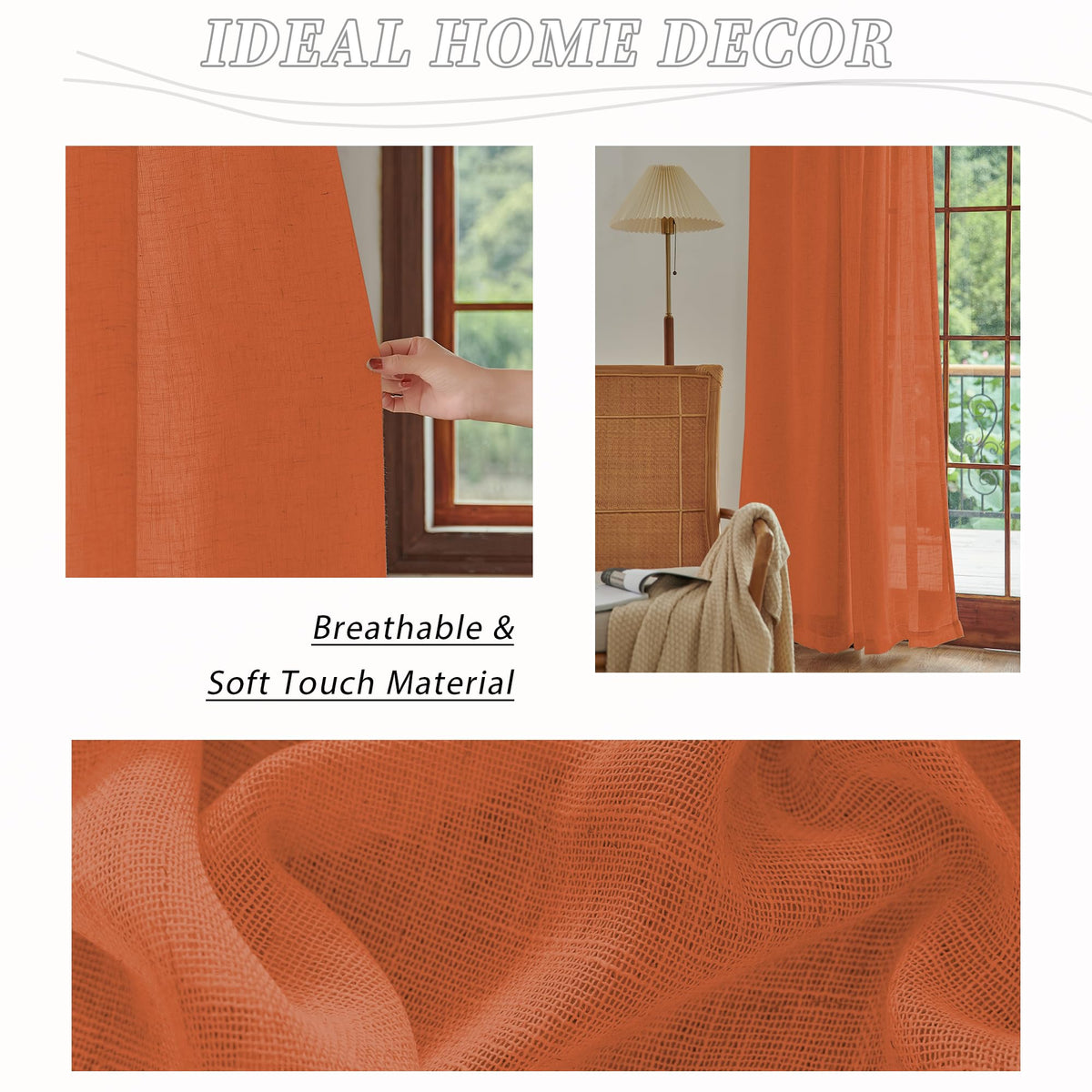 Window Curtain 84 Inch Length Panels Drapes 52 x 84