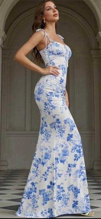 KUTUMAI Women's Summer Floral Maxi Long