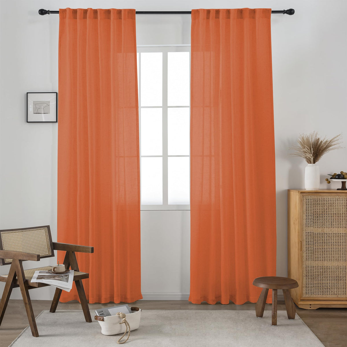 Window Curtain 84 Inch Length Panels Drapes 52 x 84