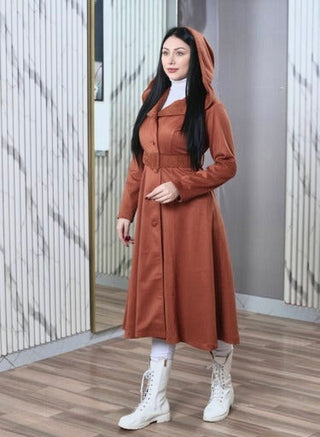 Long Coat - Women’s Winter - Hooded Design