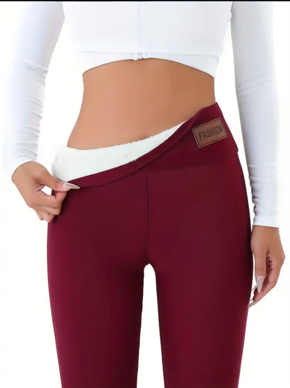 Winter Performance Pants - High Elastic Warm Women's Sportswear autumn and Winter Fashion Tight Bottoms