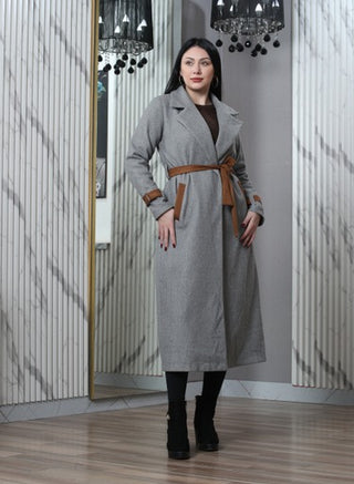 Coat - gray - roz design