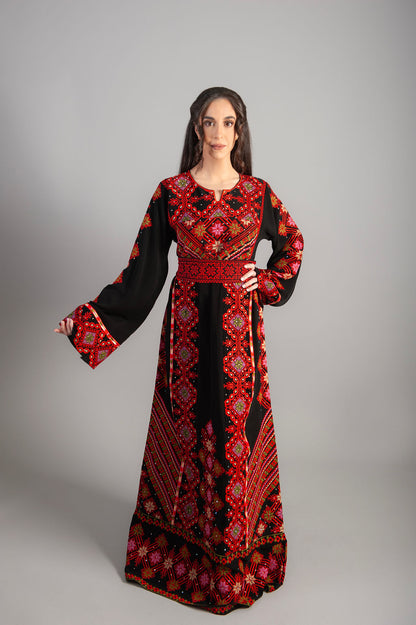 Thobe , Embroidered Detail,  Dress Full Cover