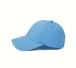 Cap Sun Protection - blue - Hat Women Sports Cap