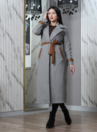 Coat - gray - roz design