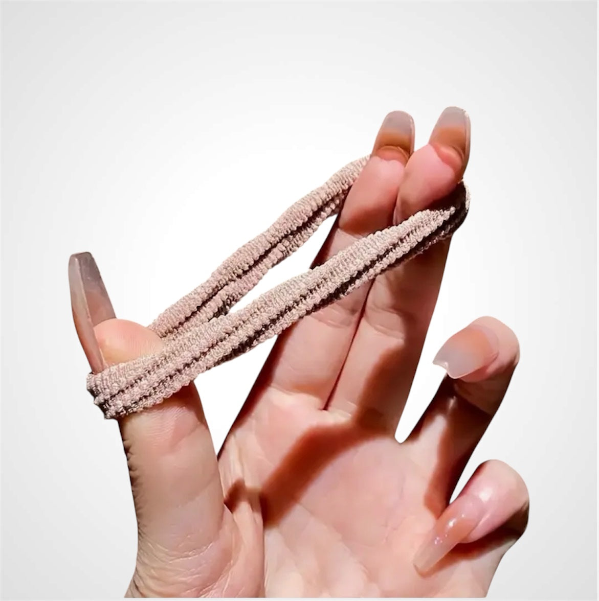 Braided Hair Ties (10-Piece Set) Designed With A Soft Seamless Texture, Firm Hold