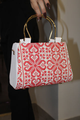 Handbag - embroidered
