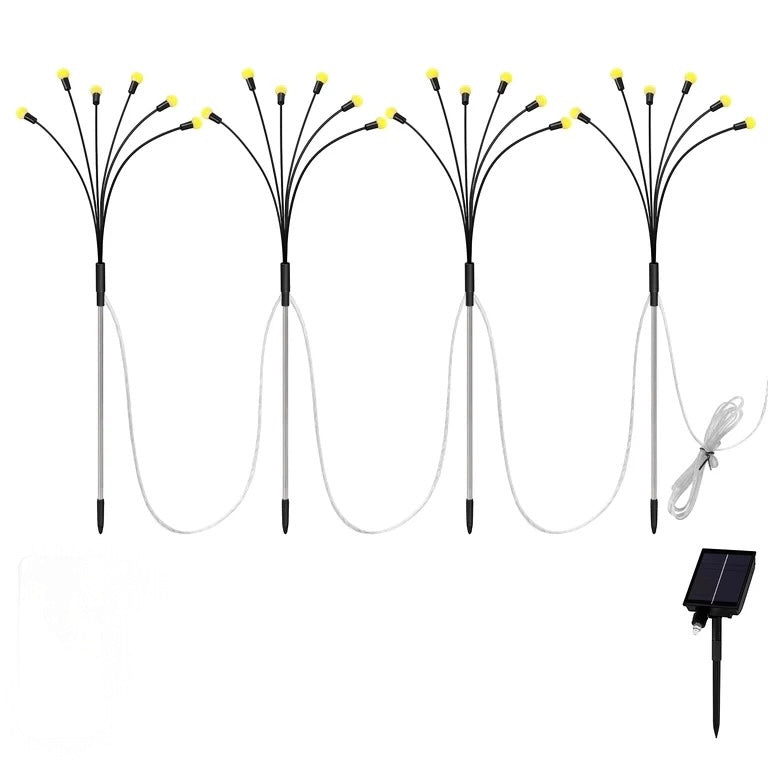 Solar LED pathway Source Landscape Lights, 4-Pack