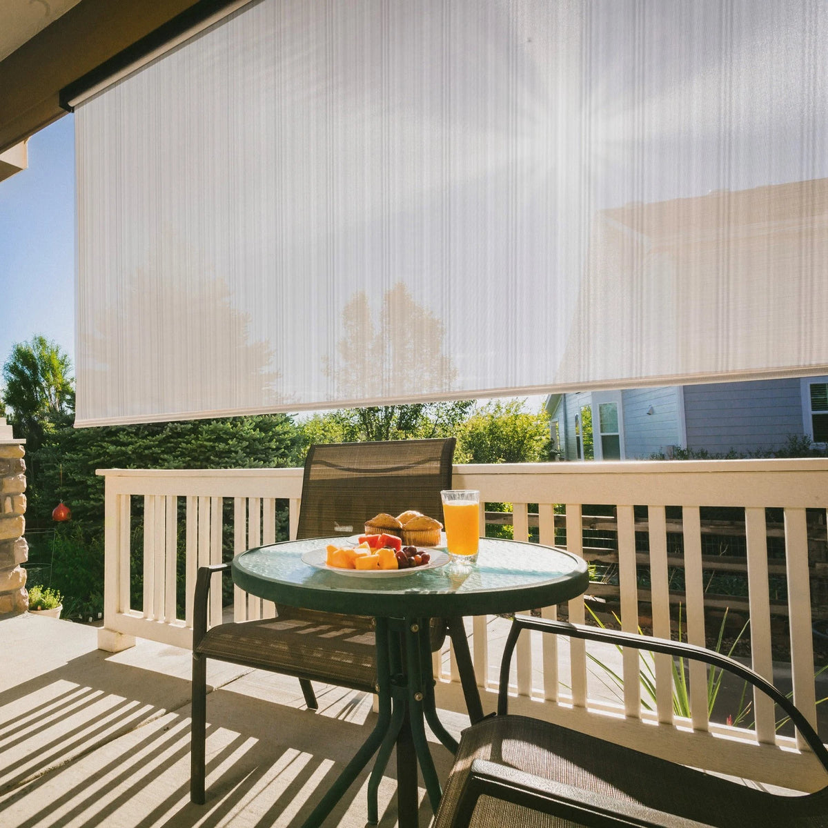 Koolspot Outdoor Sun Shade – Pole Operated