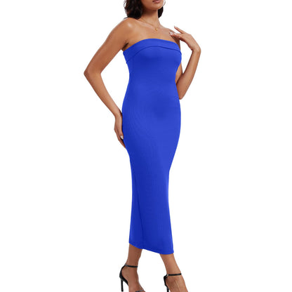 Women Ribbed Maxi Bodycon