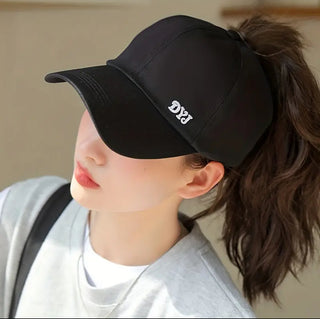 Cap Ponytail - Open-back - basketball - gym