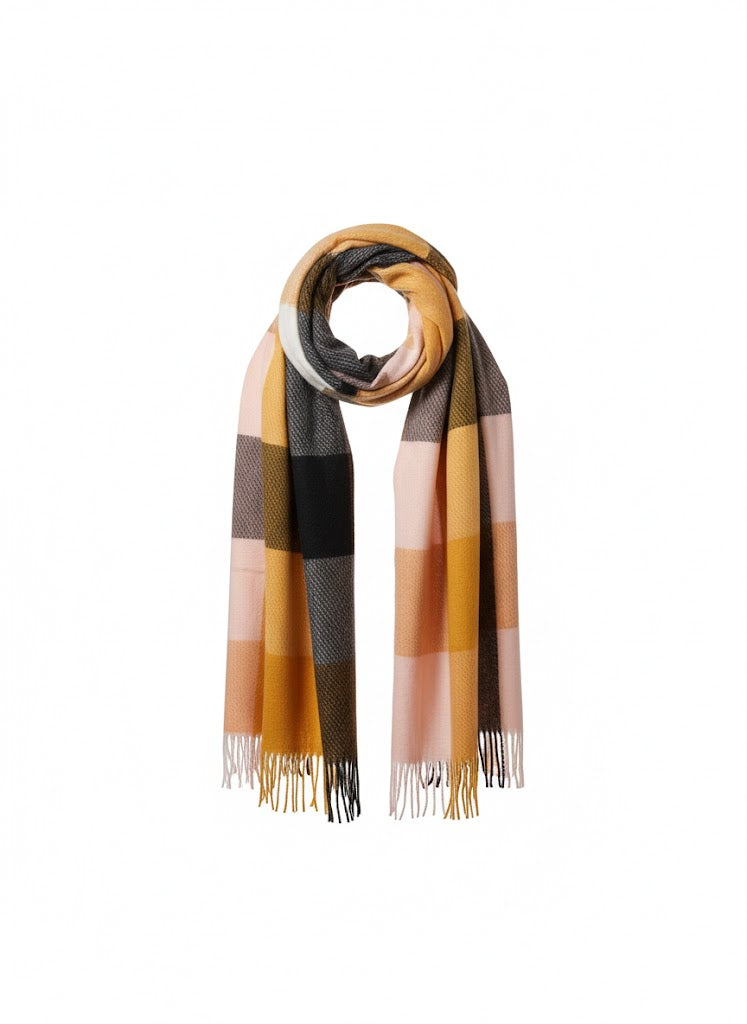 Scarf-warm-colored squares