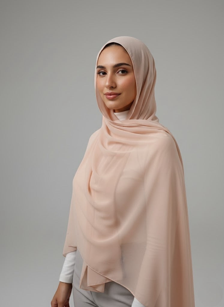 Soft Chiffon -shawl - Everyday Scarf