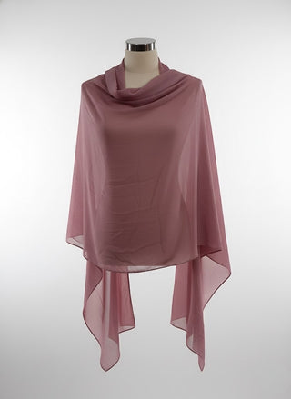 Deep Berry Solid Hijab shawl