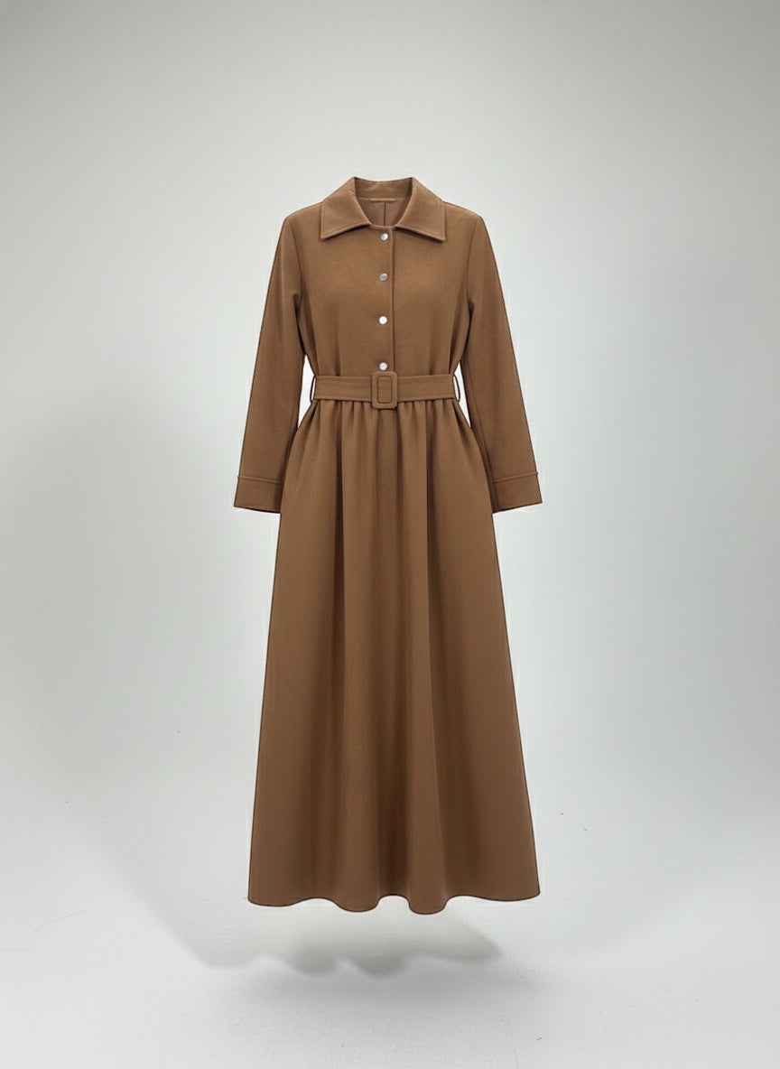 Heritage Maxi - Coat Dress - evening gatherings